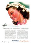 1944 War Planes, Too, Need Smooth Complexions. McDonnell Aircraft Corporation