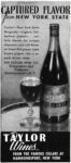 1946 Captured Flavor from New York State. Taylor Wines (2)
