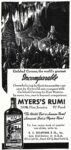 1946 Carlsbad Caverns, the world's greatest Incomparable. Myers's Rum!