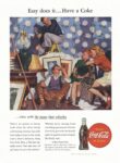 1946 Easy does it... Have a Coke ... relax with the pause that refreshes. Serve Coca-Cola at home