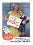 1946 Happy Birthday Dad. We Know Your ABC. Always Buy Chesterfield
