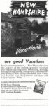 1946 New Hampshire Vacations are good Vacations