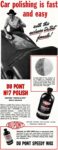 1948 Car polishing is fast and easy. Du Pont