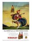 1948 Only Schenley gives you Sunny Morning Flavor!