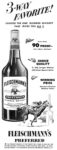 1949 3-Way Favorite! Fleischmann's Preferred