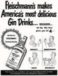1949 Fleischmann's makes America's most delicious Gin Drinks....(2)