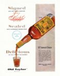 1949 Signed Sealed Delicious. Old Taylor