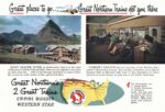 1952 Great places to go... Great Northern Trains get your there