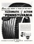 1952 Makes Tire Worry A Thing Of The Past! Full and Exclusive Plexomatic Action by Pennsylvania