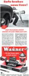 1952 Safe brakes save lives! Wagner