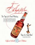 1952 The 'Sign' of a Good Whiskey. 'Sign of a Good Host' Old Taylor