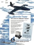 1953 Muscular Power that controls the McDonnell 'Bansee'