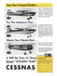 1953 See Your Cessna Dealer... For The Airplane That... Meets Your Needs Best...