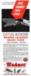 1954 Safe Brakes Save Lives - Wagner Lockheed Brake Fluid