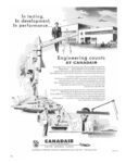 1955 In testing, In development, In performance... Engineering counts At Canadair