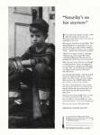 1956 'Saturday's no fun anymore' American Cancer Society