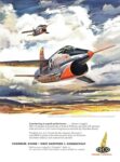1957 Contributing to superb performance... Change Vought's F8U-1 Crusader... Chandler-Evans