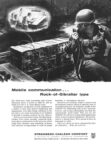 1957 Mobile communication.. Rock-of-Gibraltar type. Stromberg-Carlson Company