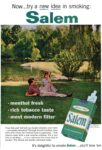 1957 Now... try a new idea in smoking. Salem