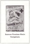 1958 pelasta ihmishenki, luovuta verta! Liity Veripalveluun!