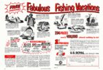 1960 Free Sweepstakes. Fabulous Fishing Vacations. U.S. Royal