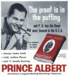 1960 The proof is in the puffing. Prince Albert