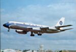 1966 Varig Convair 990 Postcard