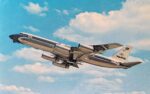 1966 Varig Convair 990 Postcard (2)