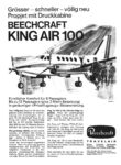 1969 Grösser - schneller - völlig neu Prpjet mit Druckkabine Beechcraft King Air 100