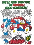 1981 We'll Keep Your Car In Smurfing Good Condition! BP