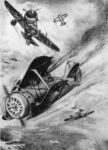Finnish Fokker against Soviet Tsaika