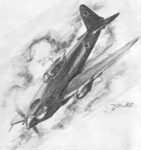 Maataistelukone Stormovik (IL-2) hyökkää