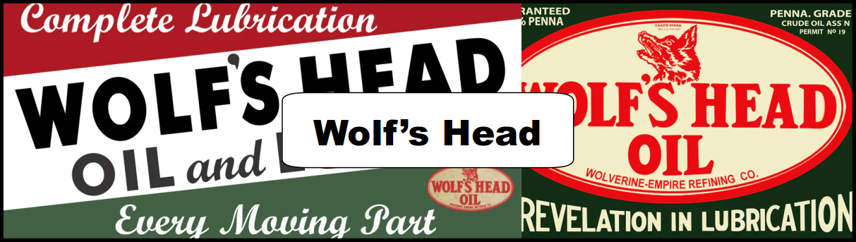 Wolf’s Head Ad and Poster Collection
