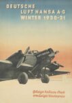 1930 Deutsche Luft Hansa A-G Winter 1930-31