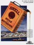 1930 Du puits de petrole au bidon plombe. Shell Huile Pour Moteurs