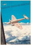1937 Fliegen - Auch Im Winter! Deutsche Lufthansa