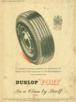 1950 Dunlop 'Fort' In a Glass by Itself