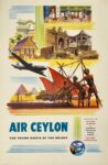 1954 Air Ceylon. The Trunk Route of The Orient