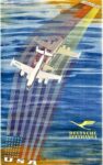 1955 Deutsche Lufthansa. USA