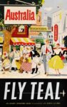 1956 Australia. Fly TEAL