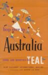 1956 hop over to Australia. Four Air Routes Fly TEAL