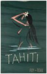 1957 Tahiti. Fly TEAL