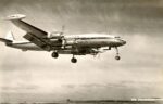 1958 Lufthansa Lockheed Super-G Constellation Postcard
