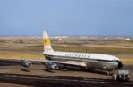 1960 Lufthansa Boeing 707 Postcard