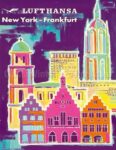 1960 Lufthansa New York - Frankfurt