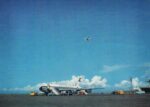 1960 Tokyo Haneda Airport Lufthansa Boeing 707 Postcard