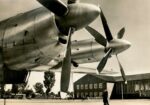 1961 Interflug IL18 Postcard