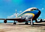 1961 Lufthansa Boeing 720 Postcard Nose
