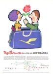 1964 Togetherness is a trip on Lufthansa