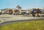 1966 Frankfurt am Main Germany Airport Lufthansa Convair Postcard